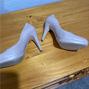 Nine West Blush Pink Platform Heels